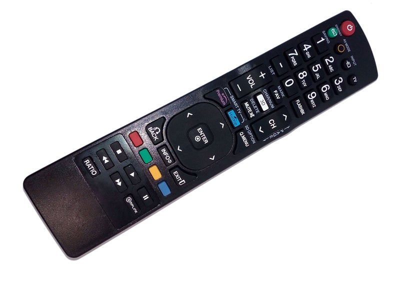 JustFine Replaced Remote Control Compatible for LG 50PT350C AKB72914043 55LV5500UAAUSYLUR 60PZ950 50PT350-UD LCD LED HD TV - Image 1